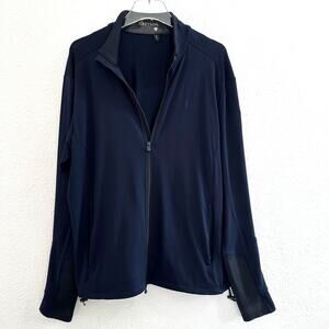 Greyson Sequoia Full Zip Jacket Men Large Navy Performance Golf Athleisure